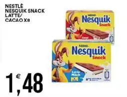 Vantaggio Cash&Carry Nestle nesquik snack latte/ cacao x8 offerta