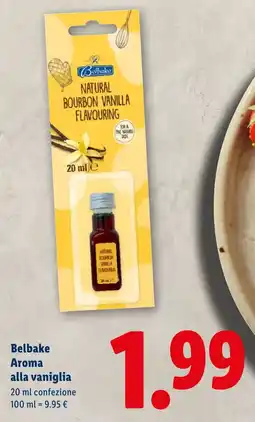 Lidl Belbake Aroma alla vaniglia offerta
