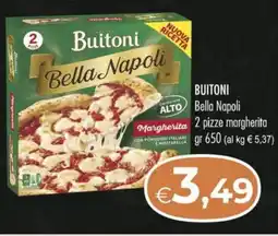 MerSi Supermercati BUITONI Bella Napoli Margherita 2 pizze margherita offerta