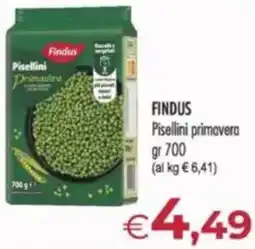 MerSi Supermercati FINDUS Pisellini primavera offerta