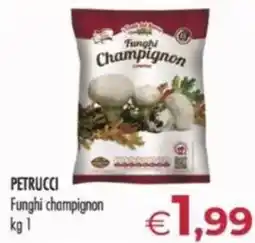 MerSi Supermercati PETRUCCI Funghi champignon offerta