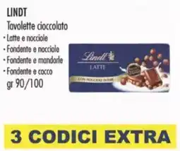 MerSi Supermercati LINDT Tavolette cioccolato offerta