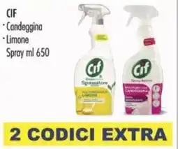 MerSi Supermercati CIF Candeggina -Limone Spray ml offerta