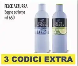 MerSi Supermercati FELCE AZZURRA Bagno schiuma offerta