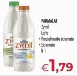 MerSi Supermercati PARMALAT Zymil Latte offerta