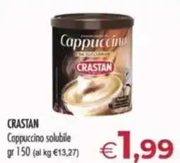 MerSi Supermercati CRASTAN Cappuccino solubile offerta