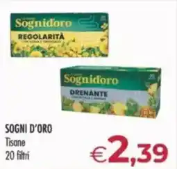 MerSi Supermercati SOGNI D'ORO Tisane 20 filtri offerta