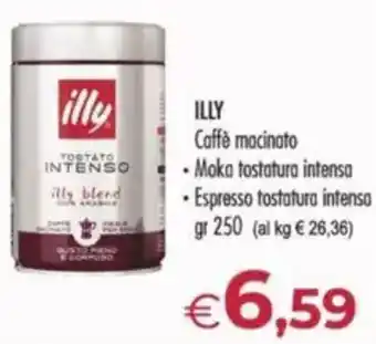 MerSi Supermercati ILLY Caffè macinato offerta