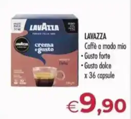 MerSi Supermercati LAVAZZA Caffè a modo mio offerta