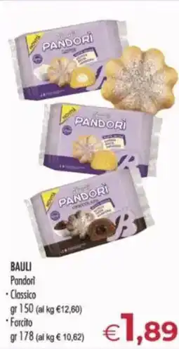 MerSi Supermercati BAULI Pandori offerta