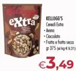MerSi Supermercati KELLOGG'S Cereali Extra offerta