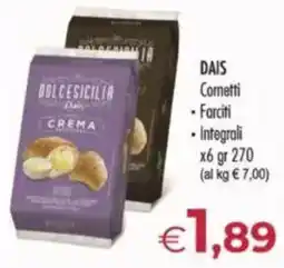 MerSi Supermercati DAIS Cornetti x6 offerta