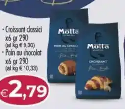 MerSi Supermercati Motta - Croissant classici x6 offerta