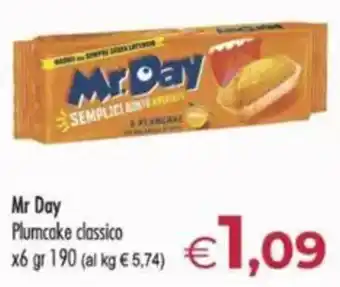 MerSi Supermercati Mr Day Plumcake classico x6 offerta