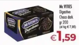MerSi Supermercati McVITIES Digestive Choco dark offerta