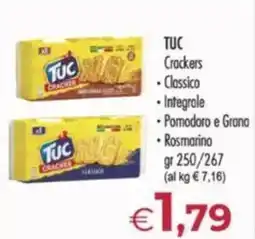 MerSi Supermercati TUC Crackers offerta