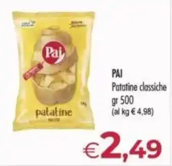 MerSi Supermercati PAI Patatine classiche offerta