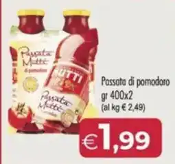 MerSi Supermercati MUTTI Passata di pomodoro offerta