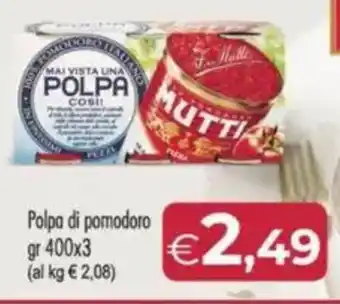 MerSi Supermercati Polpa di pomodoro offerta