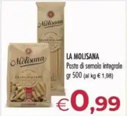 MerSi Supermercati LA MOLISANA Pasta di semola integrale offerta