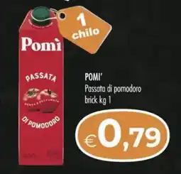 MerSi Supermercati POMI❜ Passata di pomodoro brick offerta