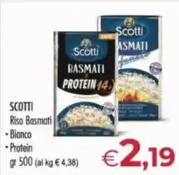 MerSi Supermercati SCOTTI Riso Basmati offerta