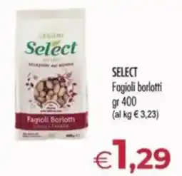 MerSi Supermercati SELECT Fagioli borlotti offerta