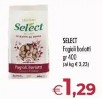 MerSi Supermercati SELECT Fagioli borlotti offerta