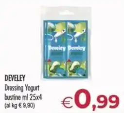 MerSi Supermercati DEVELEY Dressing Yogurt bustine offerta
