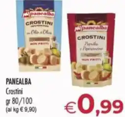 MerSi Supermercati PANEALBA Crostini offerta
