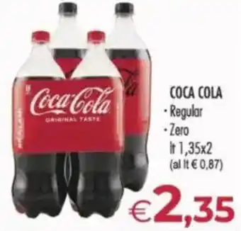 MerSi Supermercati COCA COLA - Regular -Zero offerta