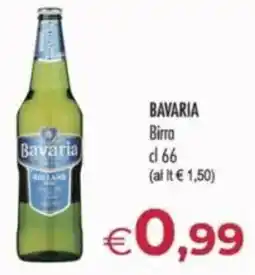 MerSi Supermercati BAVARIA Birra offerta
