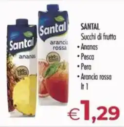 MerSi Supermercati SANTAL Succhi di frutta offerta