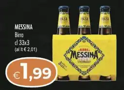 MerSi Supermercati MESSINA Birra offerta