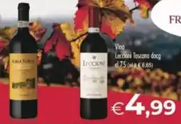 MerSi Supermercati Vino Leccioni Toscana docg LECCION offerta