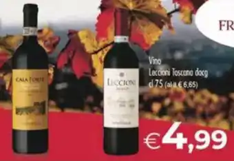 MerSi Supermercati Vino Leccioni Toscana docg LECCION offerta