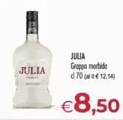 MerSi Supermercati JULIA Grappa morbida offerta