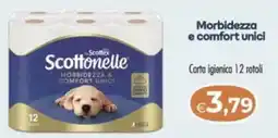 MerSi Supermercati Scottonelle Carta igienica 12 rotoli offerta
