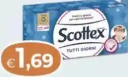 MerSi Supermercati Scottex Fazzoletti Tutti i giorni box 140pz offerta
