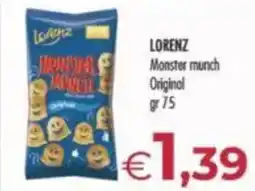 MerSi Supermercati LORENZ Monster munch Original offerta