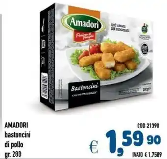 Del Prete Distribuzioni AMADORI bastoncini di pollo offerta