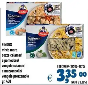 Del Prete Distribuzioni FINDUS misto mare cozze calamari e pomodoro/ offerta