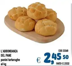 Del Prete Distribuzioni L'ABBONDANZA DEL PANE panini tartarughe offerta
