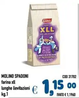 Del Prete Distribuzioni MOLINO SPADONI farina xll lunghe lievitazione offerta