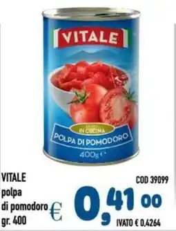 Del Prete Distribuzioni VITALE polpa di pomodoro offerta