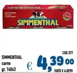 Del Prete Distribuzioni SIMMENTHAL carne offerta