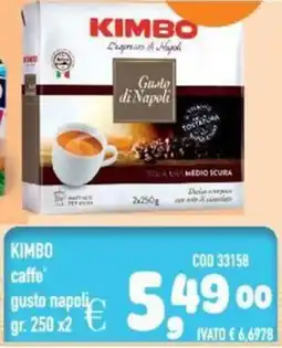 Del Prete Distribuzioni KIMBO caffe gusto napoli offerta