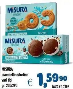 Del Prete Distribuzioni MISURA ciambelline/tortine offerta