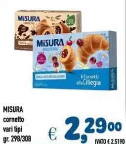 Del Prete Distribuzioni MISURA cornetto offerta