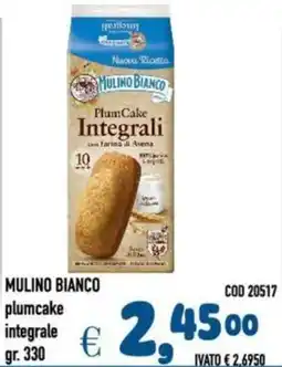 Del Prete Distribuzioni MULINO BIANCO plumcake integrale offerta